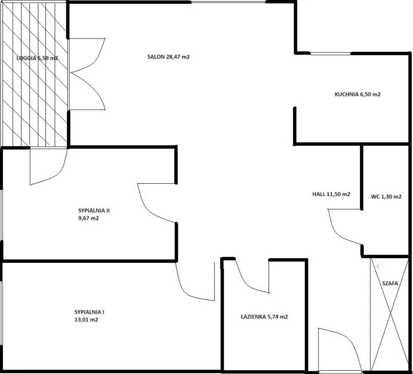 Mieszkanie na sprzedaż, 79 m², Warszawa Bielany 