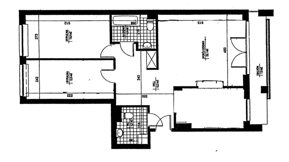 Warszawa Wilanów, ul. Wilanowska Mieszkanie - 4 pokoje - 82 m2 - 2 piętro