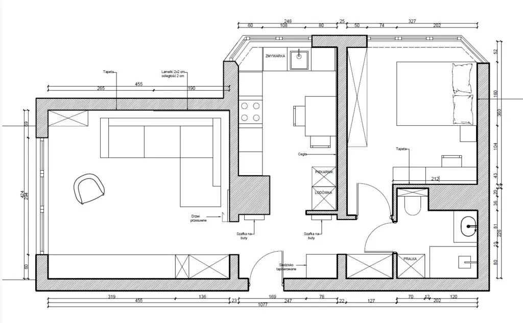 Mieszkanie na sprzedaż, 51 m², Warszawa Wola Czyste 