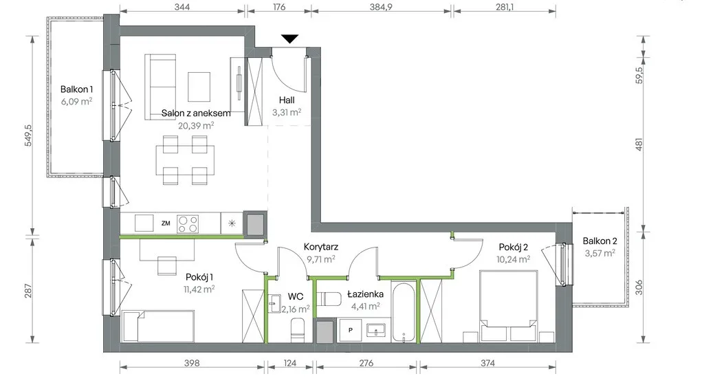 Apartament na sprzedaż za 822886 zł w Bródno, Targówek, Warszawa