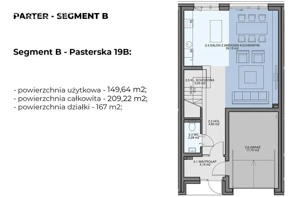 Kameralna inwestycja trzech domów | Młociny