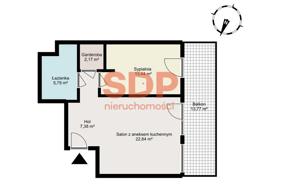 Mieszkanie na sprzedaż, 51 m², Warszawa Śródmieście 