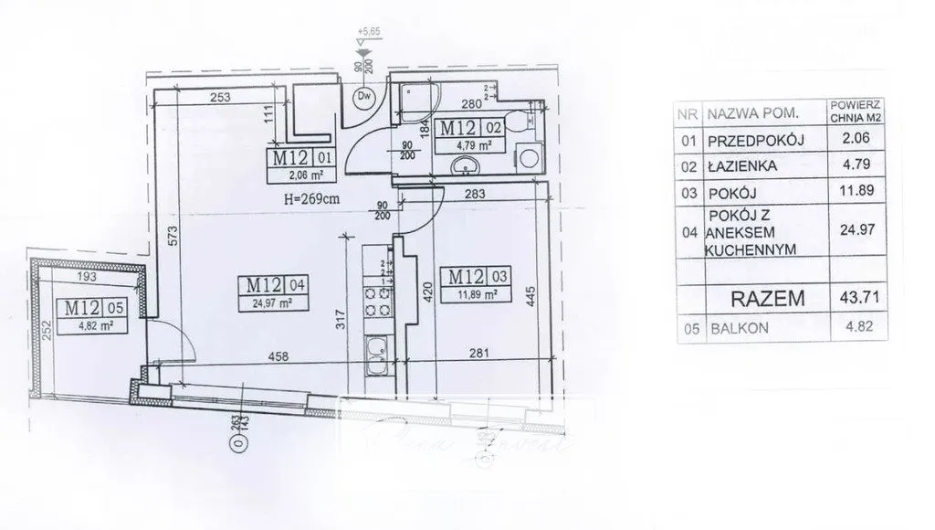 Mieszkanie na sprzedaż, 43 m², Warszawa Włochy Okęcie 