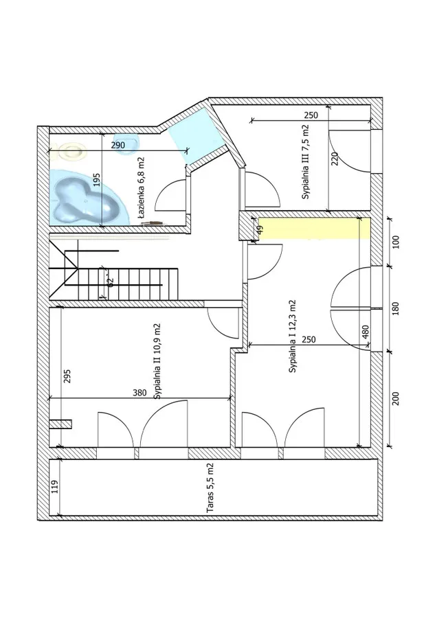 Mieszkanie na sprzedaż, 115 m², Warszawa Ursynów Kabaty 