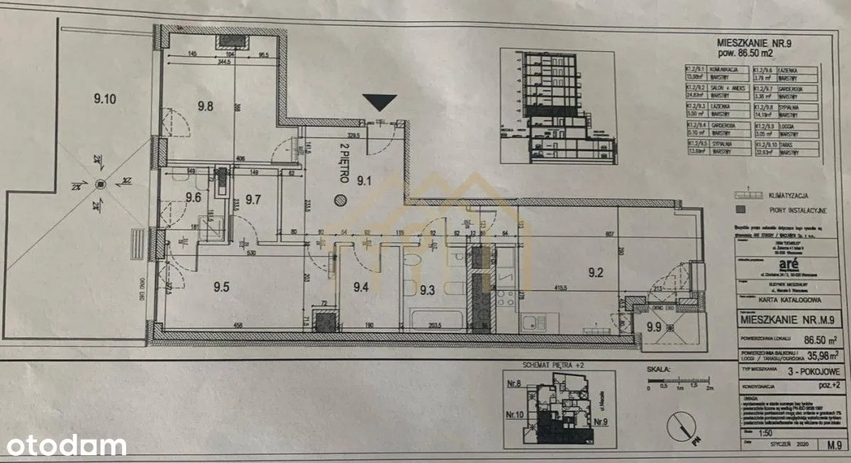 Mieszkanie na sprzedaż, 86 m², Warszawa Śródmieście 