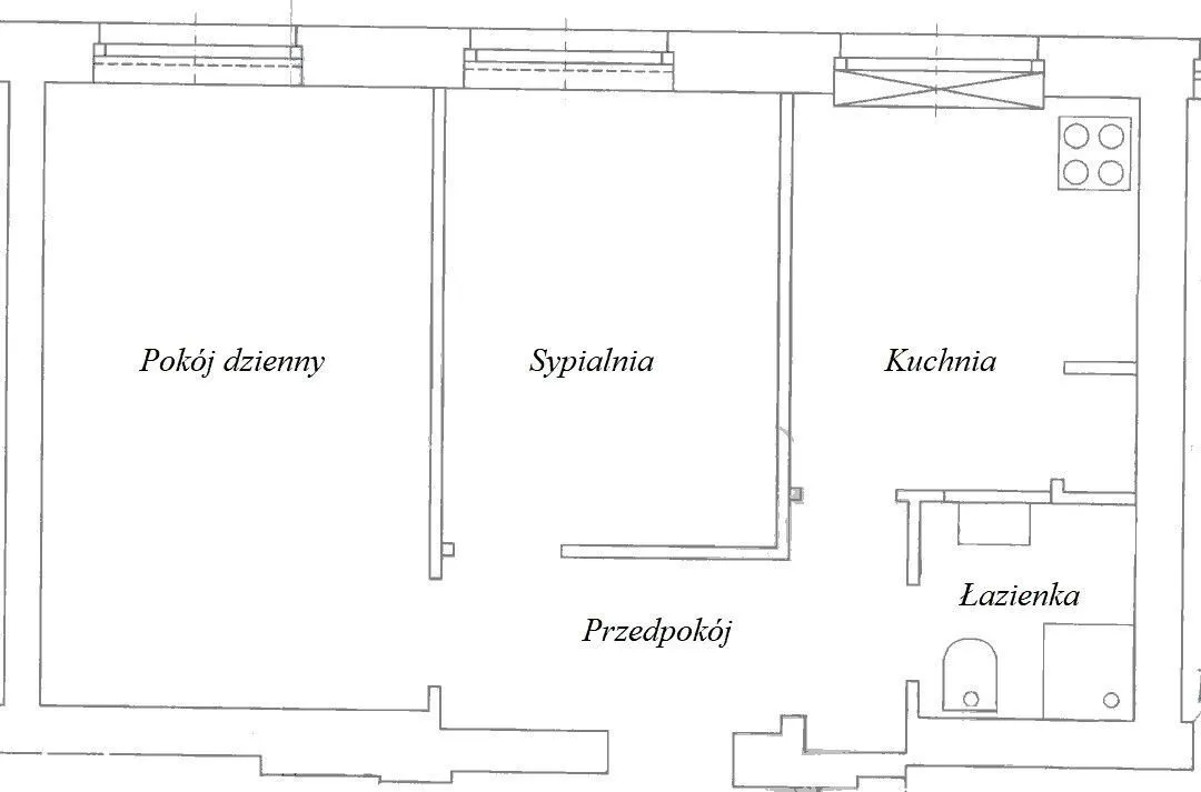 Mieszkanie na sprzedaż, 47 m², Warszawa Praga-Południe Saska Kępa 