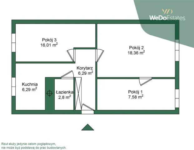 Mieszkanie na sprzedaż, 58 m², Warszawa Ochota Szczęśliwice 