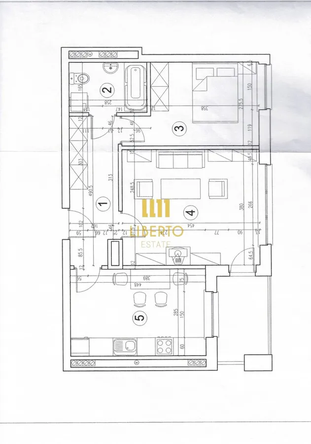 Mieszkanie do wynajęcia, 52 m², Warszawa 