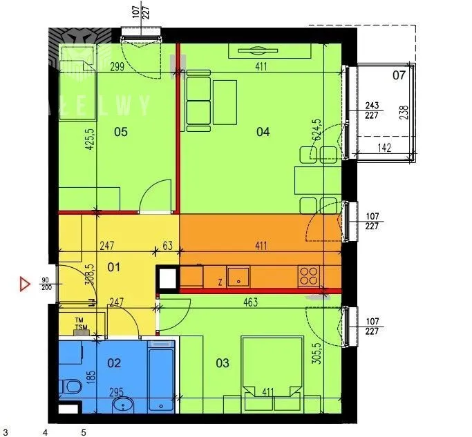 Sprzedam mieszkanie trzypokojowe: Warszawa Wawer , ulica Goździków, 65 m2, 928957 PLN, 3 pokoje - Domiporta.pl