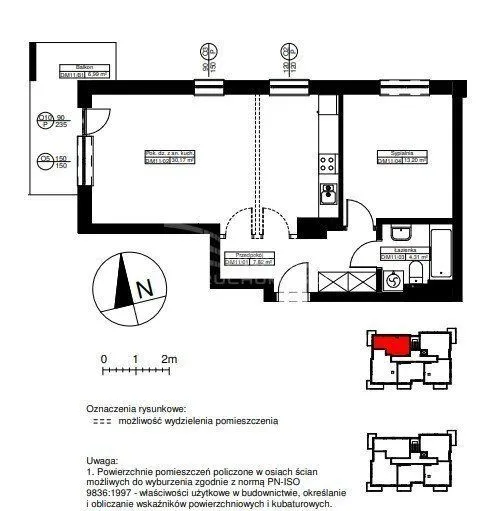 2pok*55m2*dwustronne*oddanie listopas*0 prowizji