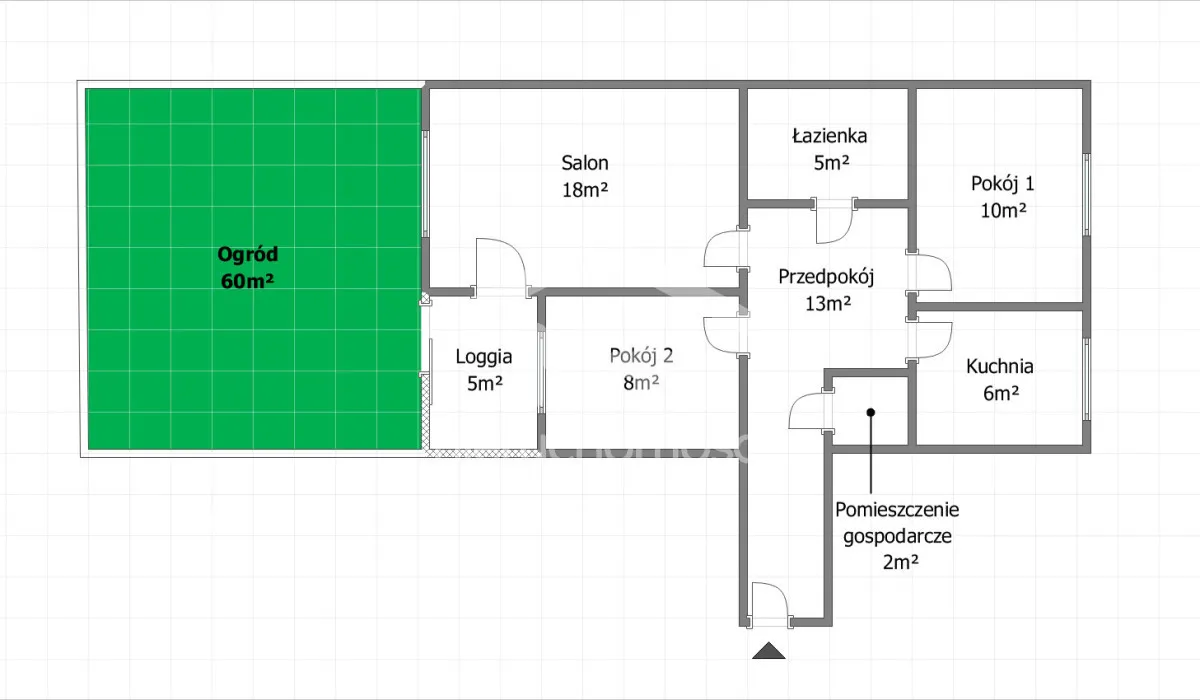 Mieszkanie na sprzedaż, 62 m², Warszawa Targówek Targówek Mieszkaniowy 