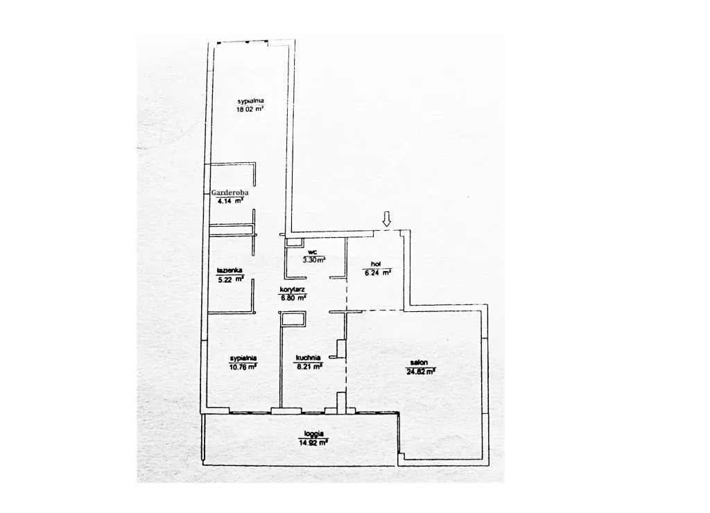 Mieszkanie do wynajęcia, 88 m², Warszawa Ursynów 