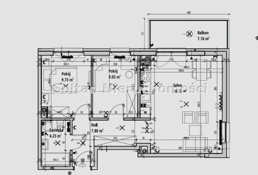 Mieszkanie na sprzedaż, 54 m², 3 pokoje Warszawa Wola Ulrychów 