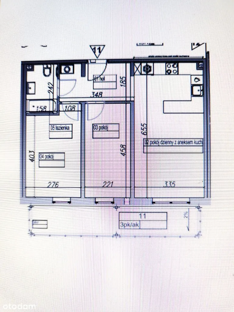 Apartament PREMIUM/54m2/3pok/3balkony/OZE/bezpoś.