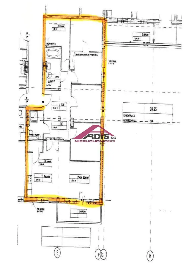 Mieszkanie na sprzedaż, 108 m², Warszawa Ursynów Kabaty 