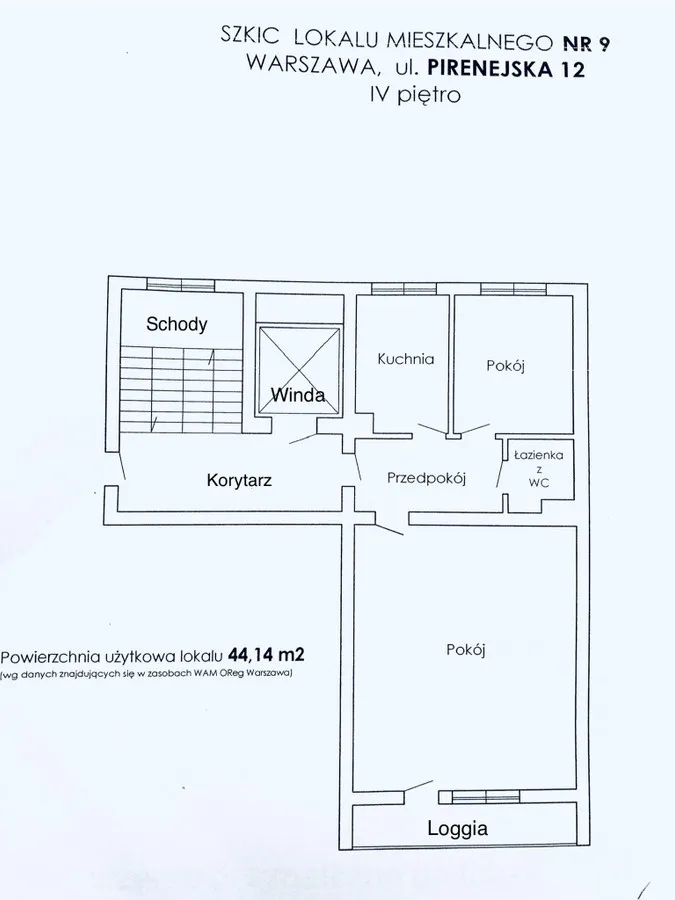 Warszawa -Bemowo Sprzedam bezpośrednio 44m2 