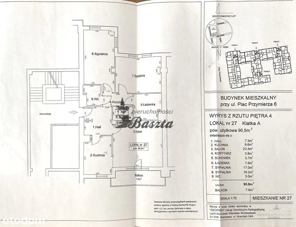 Apartament-Saska Kępa