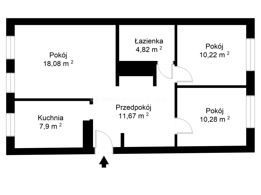 Mieszkanie do wynajęcia, 63 m², 3 pokoje Warszawa Bemowo 