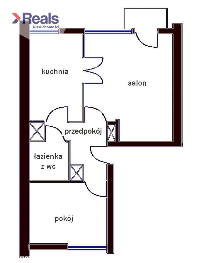 Mieszkanie na sprzedaż, 45 m², Warszawa Żoliborz Stary Żoliborz 