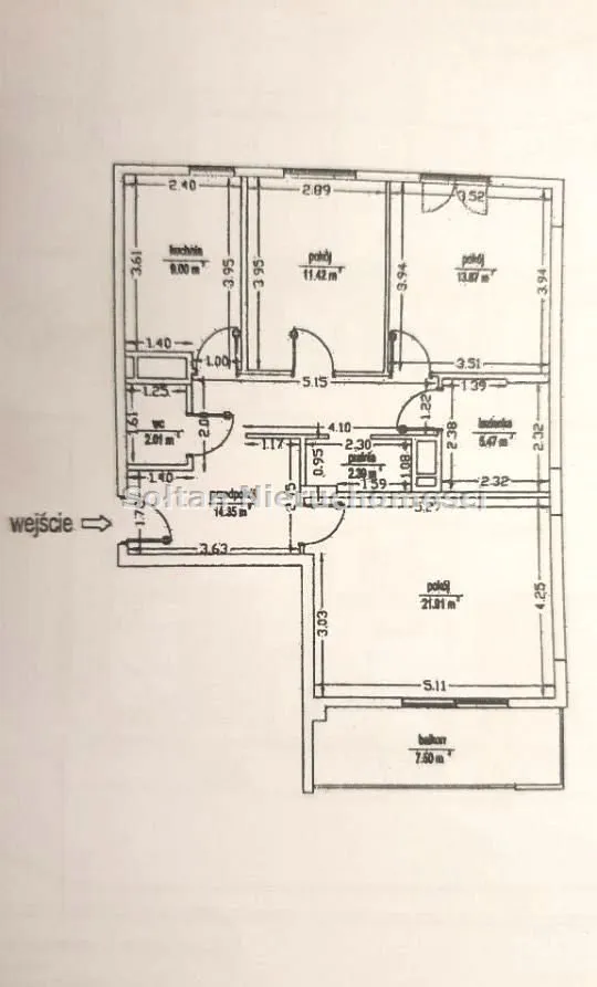 Mieszkanie na sprzedaż, 80 m², Warszawa Włochy 