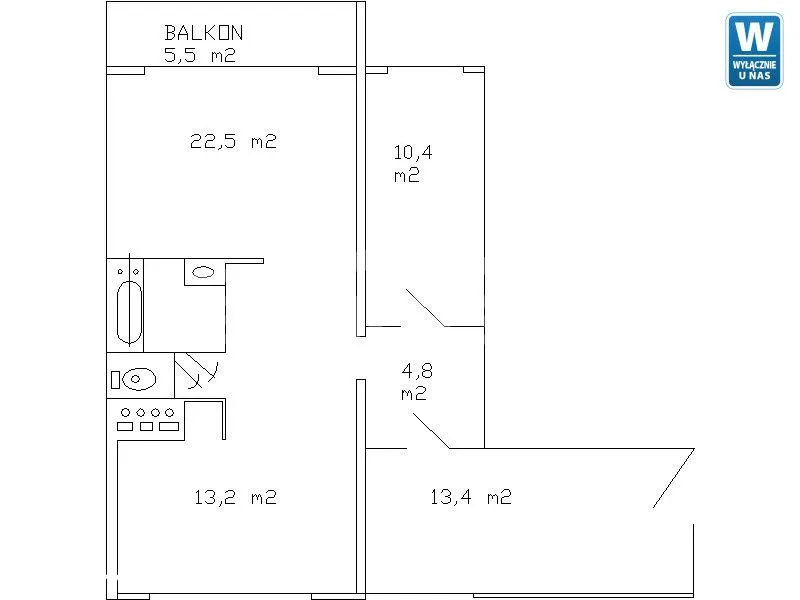 Mieszkanie na sprzedaż, 70 m², Warszawa Ursynów 