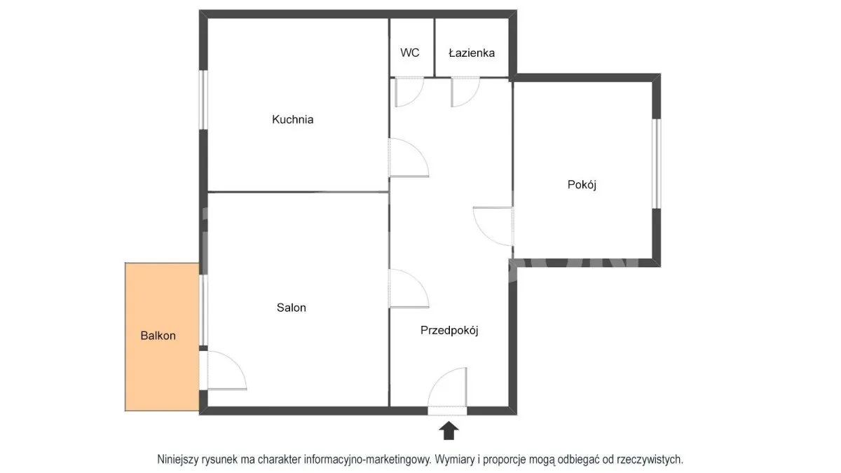 Mieszkanie do wynajęcia, 69 m², Warszawa Mokotów 