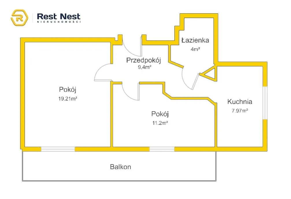 Sprzedam mieszkanie dwupokojowe: Warszawa Mokotów Wierzbno , ulica Ignacego Krasickiego, 52 m2, 1195000 PLN, 2 pokoje - Domiporta.pl