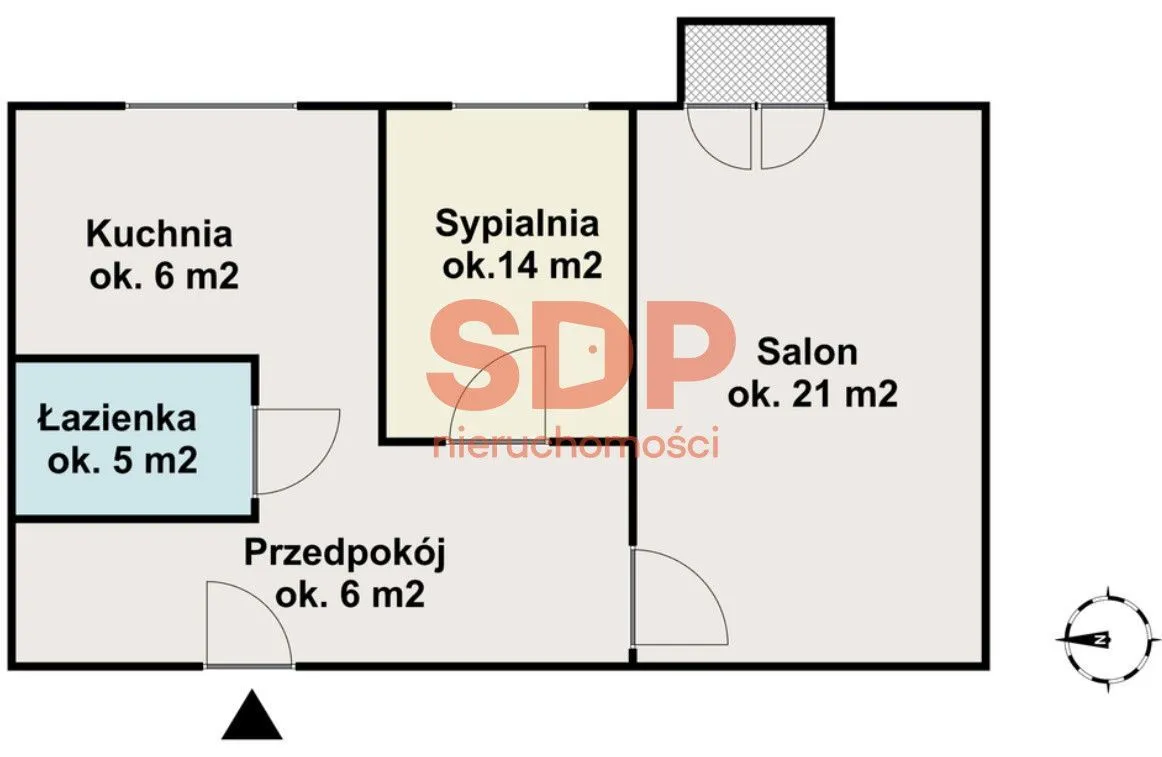 Mieszkanie na sprzedaż, 51 m², Warszawa Mokotów 