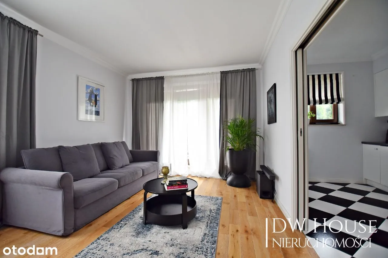 Apartament z dużym ogrodem * 2 kom. lokat. * Garaż