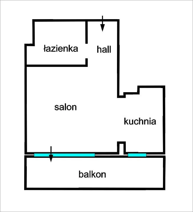 Apartament, ul. Obrońców Tobruku