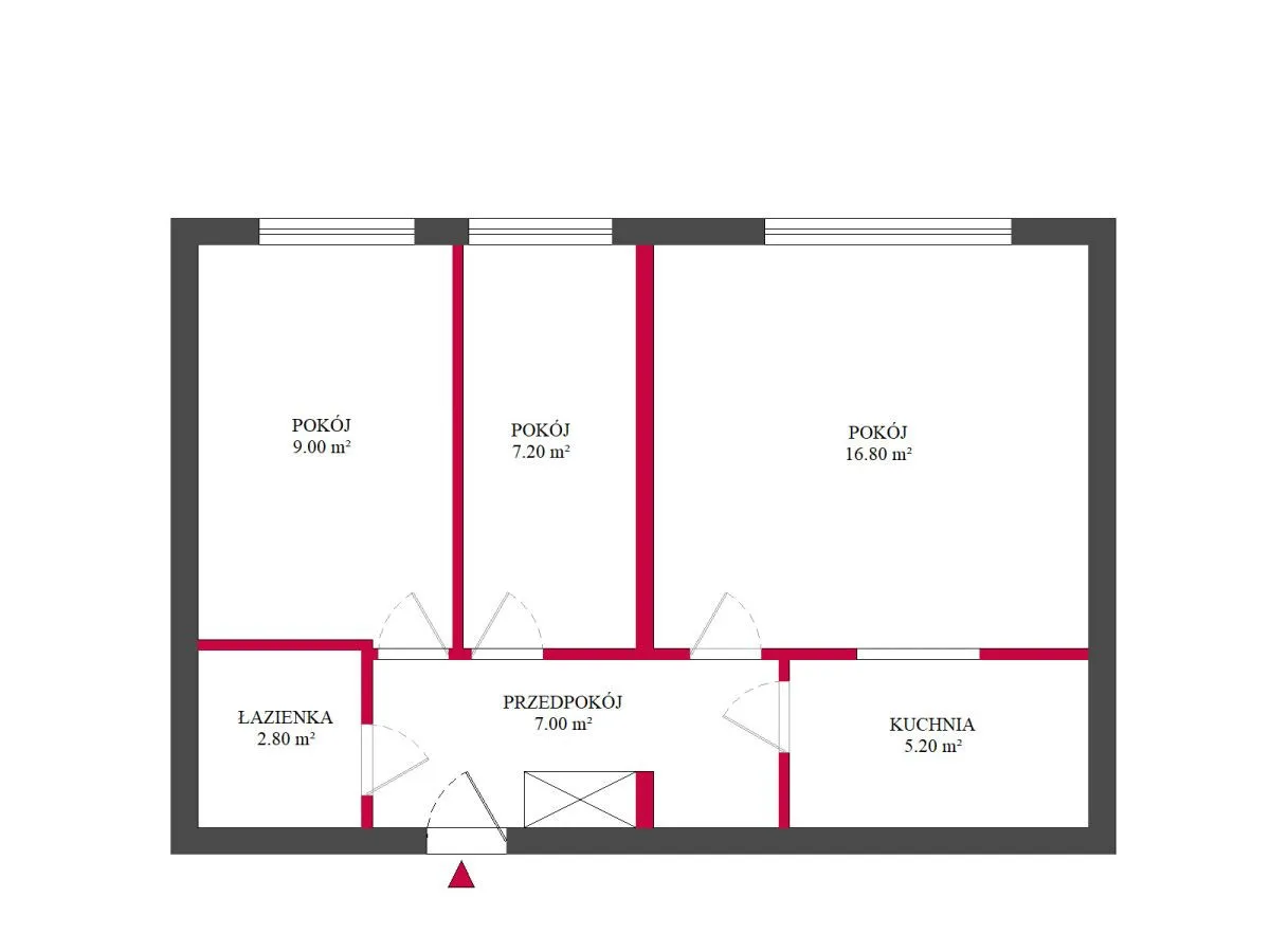 Mieszkanie na sprzedaż, 47 m², Warszawa Mokotów 