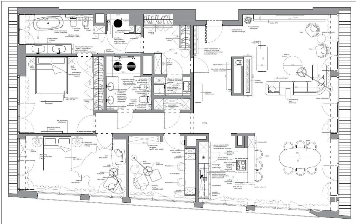 Apartament PREMIUM 183 m2, Warszawa Mokotów 