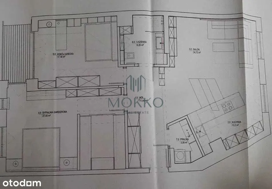 Dwustronne mieszkanie w wysokim standardzie