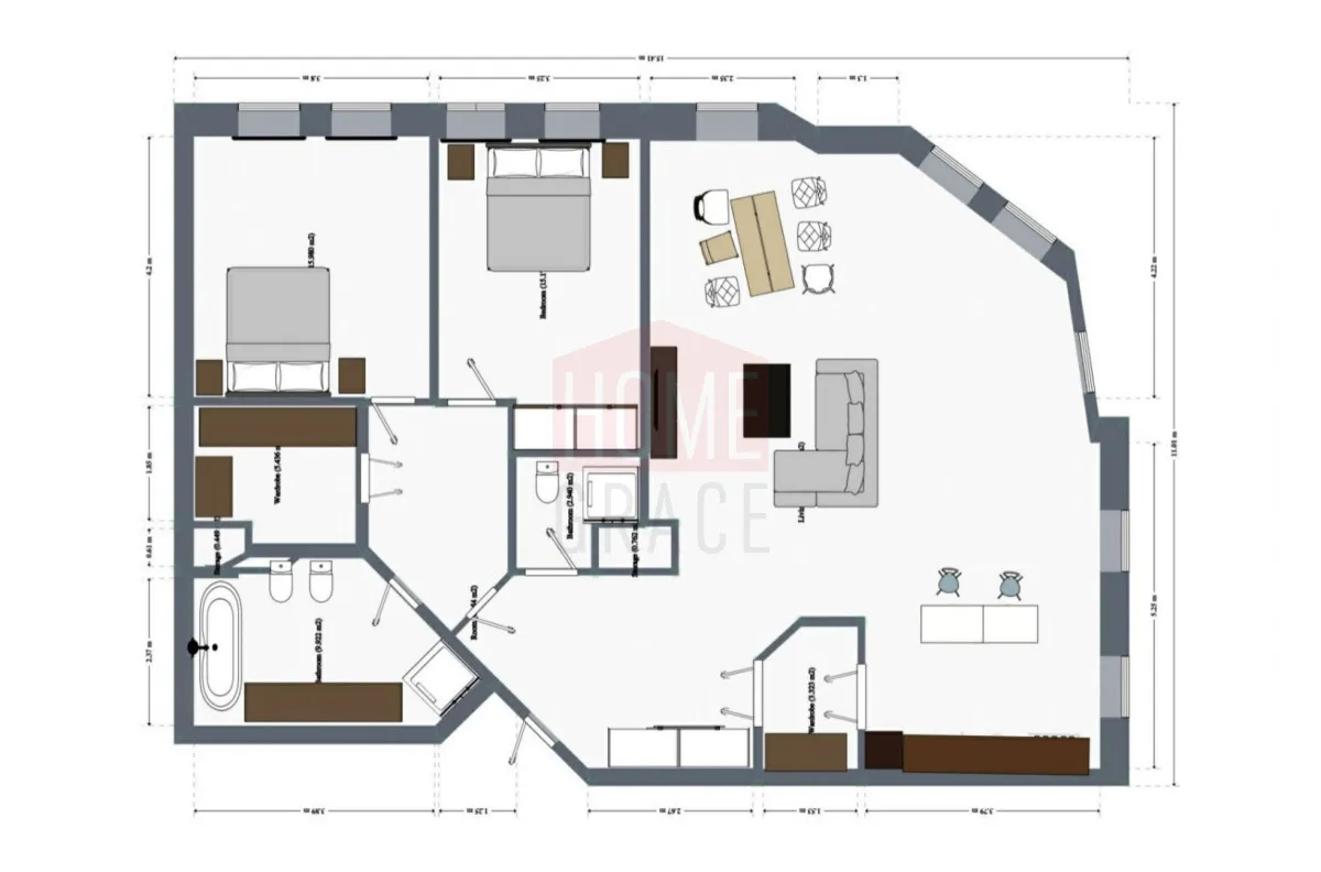 Ekskluzywny apartament 116 m2 na Powiślu +2x garaż