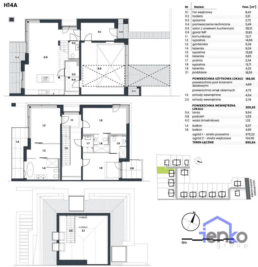 Mieszkanie na sprzedaż, 188 m², Warszawa Wilanów 