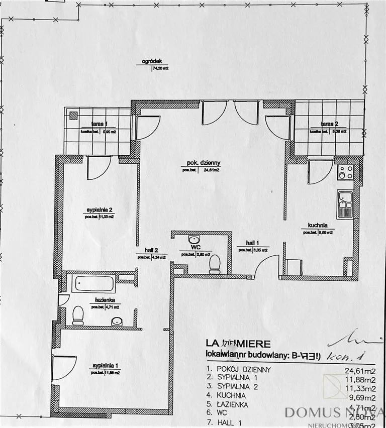 Mieszkanie do wynajęcia, 72 m², Warszawa Wilanów 