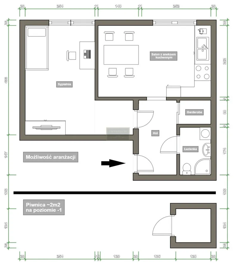 Mieszkanie na sprzedaż, 39 m², Warszawa Wola 