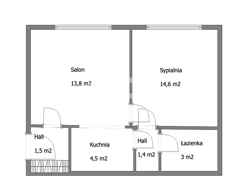 Mieszkanie na sprzedaż, 39 m², Warszawa Mokotów Stary Mokotów 