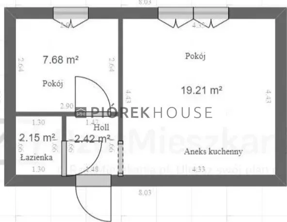 2-pokojowe mieszkanie na Pradze-Południe 