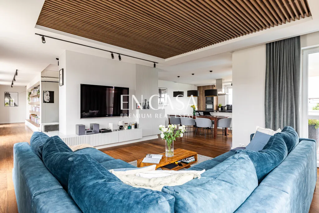 Penthouse o pow. 169 m² na zielonych Kabatach 