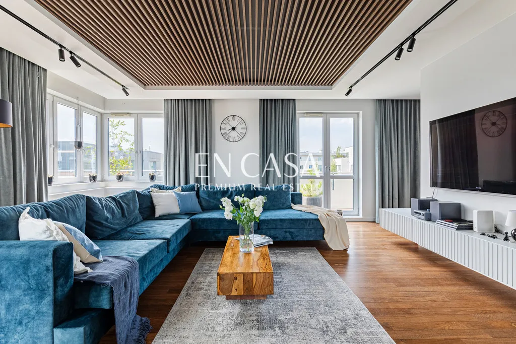 Penthouse o pow. 169 m² na zielonych Kabatach 