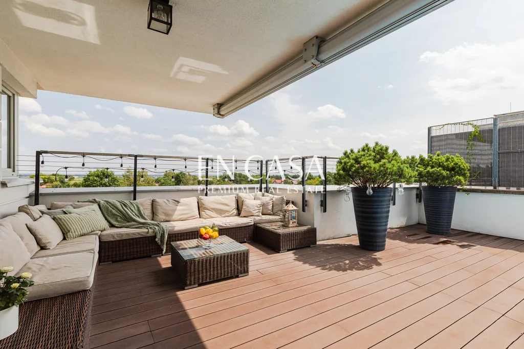 Penthouse o pow. 169 m² na zielonych Kabatach 