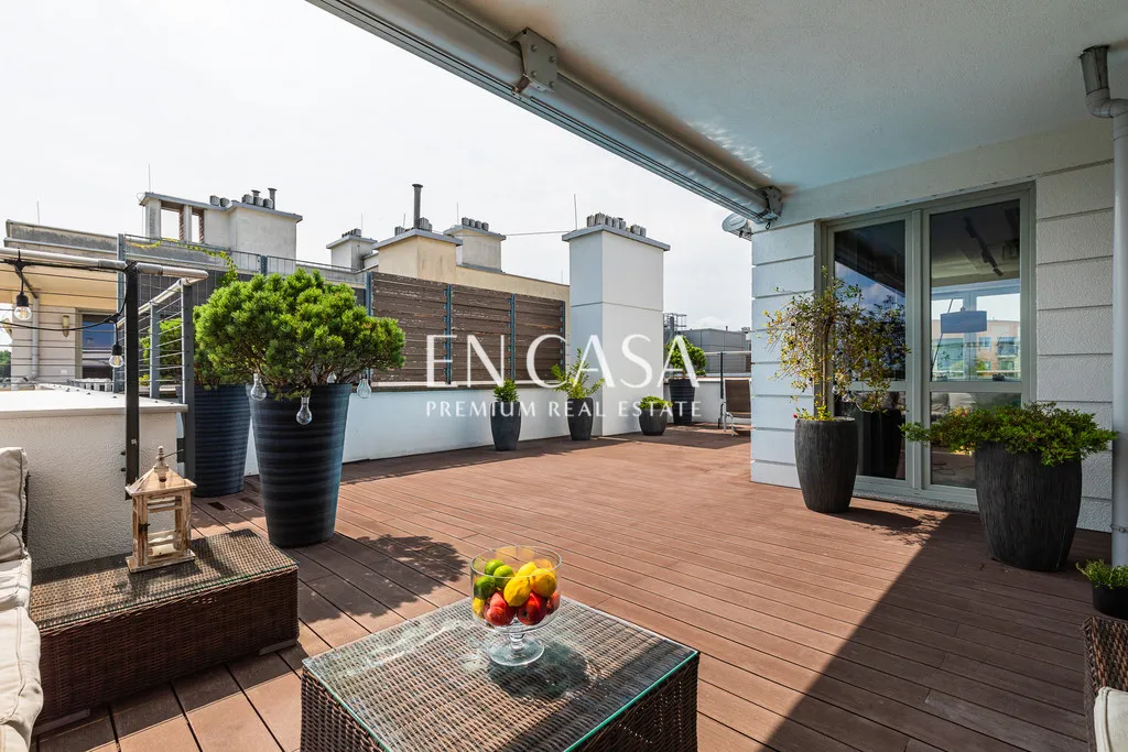 Penthouse o pow. 169 m² na zielonych Kabatach 