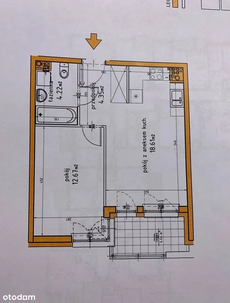 Mieszkanie 2 pokoje 41 m2 Warszawa Ursus Skorosze