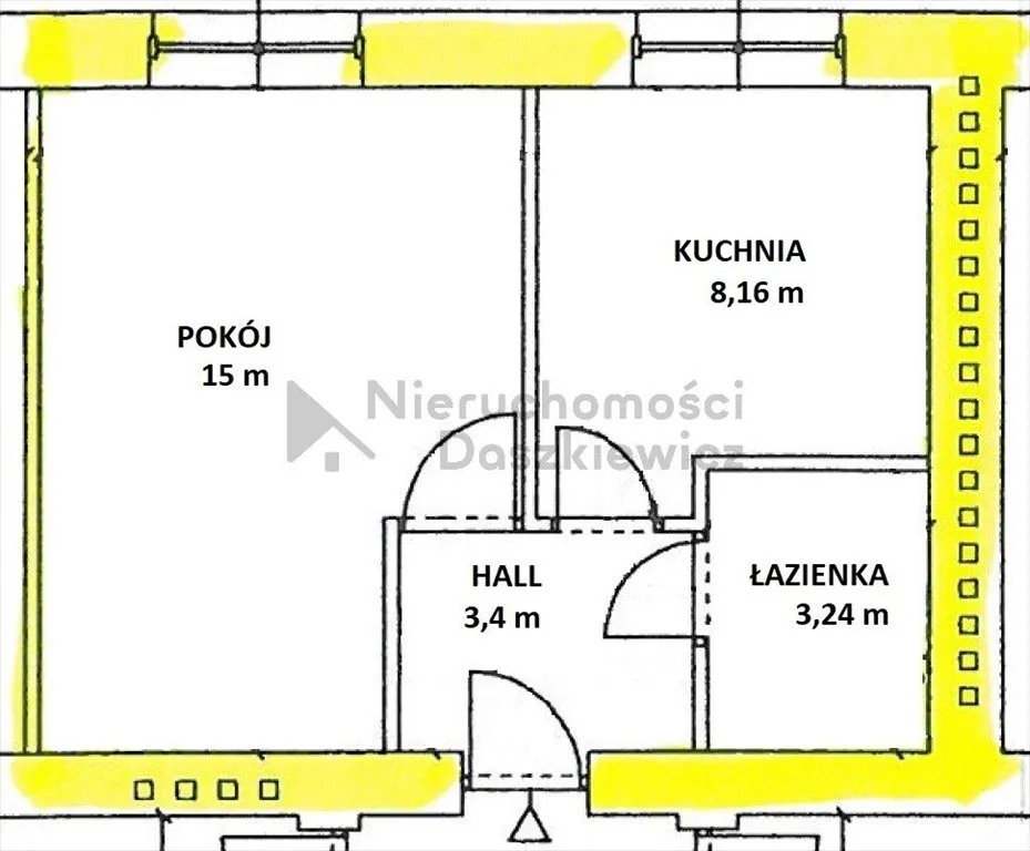 GROCHÓW - 1-pok. 30m CICHE umeblowane PIWNICA 