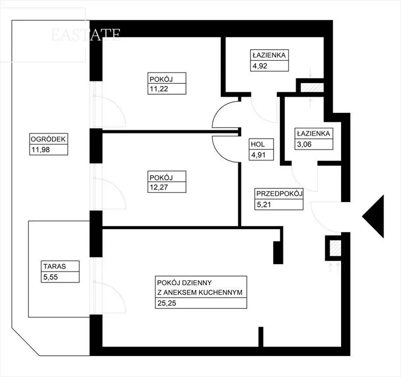 Sprzedam mieszkanie trzypokojowe: Warszawa Ursus , ulica Stanisława Bodycha, 67 m2, 868000 PLN, 3 pokoje - Domiporta.pl