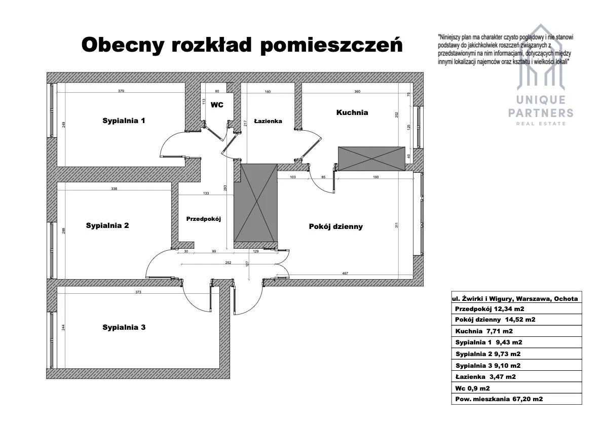 WUM*OKAZJA*PARK*INWESTYCJA*DO REMONTU*NISKI BLOK 