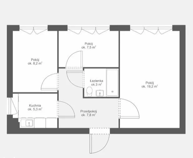 Sprzedam mieszkanie trzypokojowe: Warszawa Bielany , ulica Władysława Broniewskiego, 51 m2, 720000 PLN, 3 pokoje - Domiporta.pl