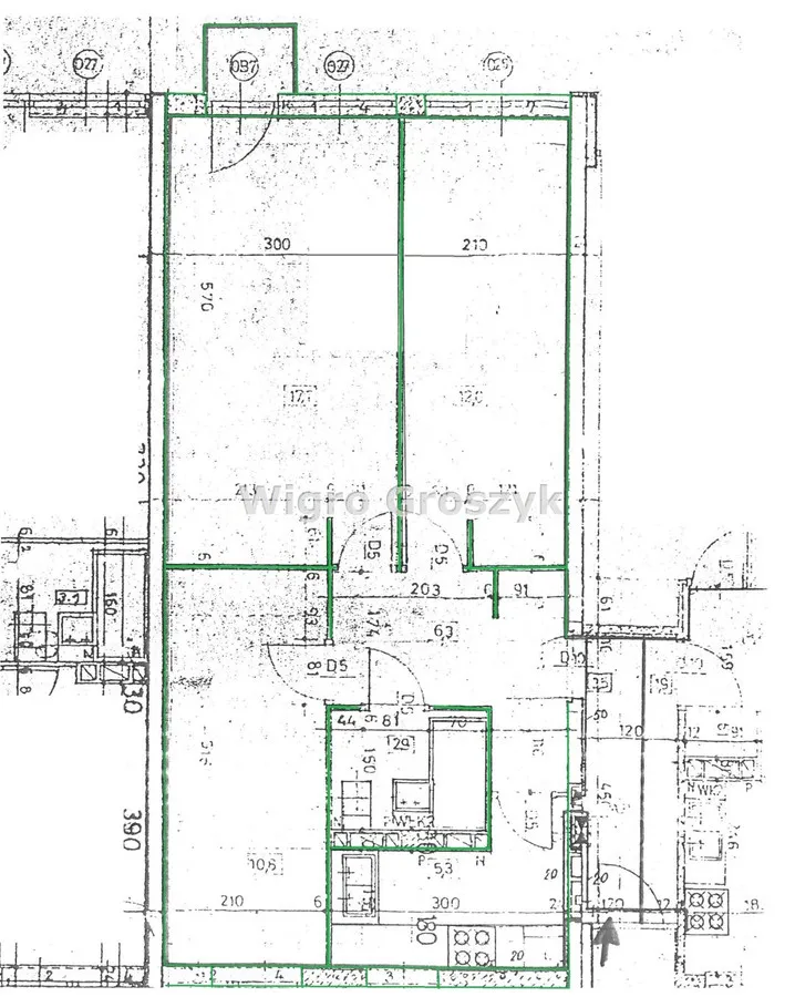 Mieszkanie na sprzedaż, 57 m², 3 pokoje Warszawa Praga-Południe 