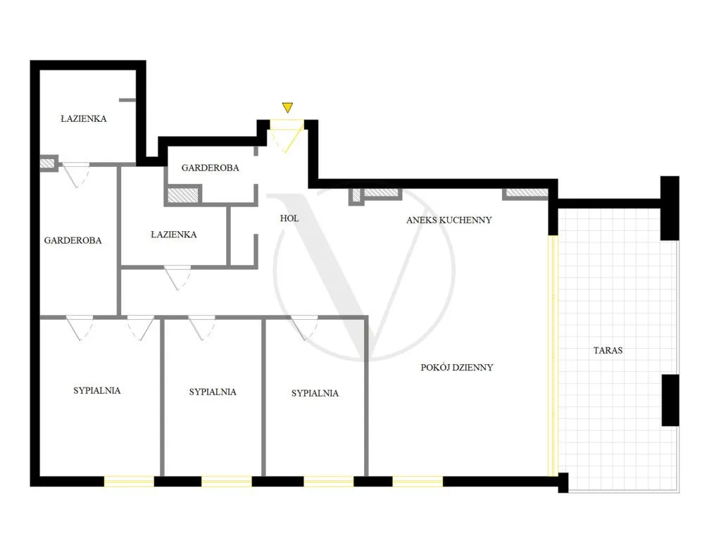 Zupełnie Nowy Piękny Apartament z 25 m Tarasem